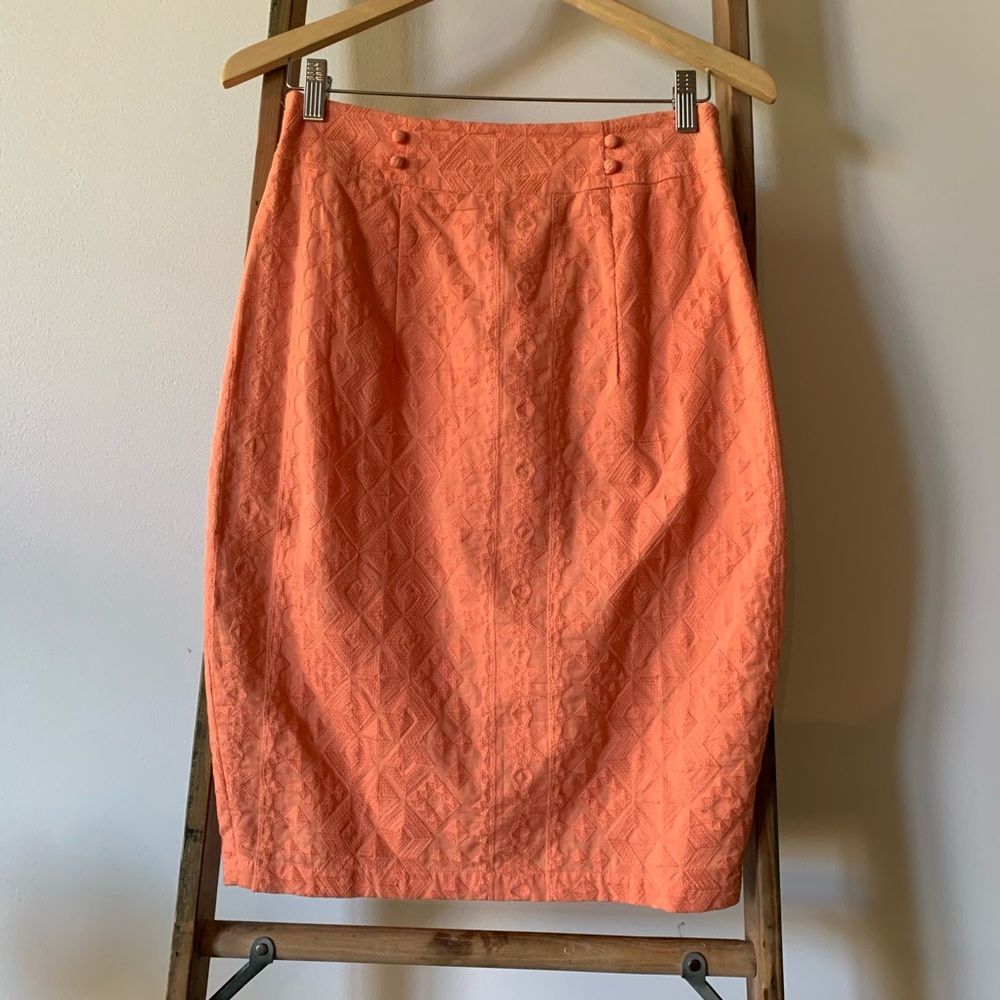 Anthro The Addison Story Discreet Designs Skirt